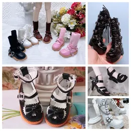 Accessori per scarpe da bambola da 60 cm stivali bamboli bjd bambola da 7,5 cm abbigliamento per le scarpe di simulazione accessori per bambole giocattolo 240514
