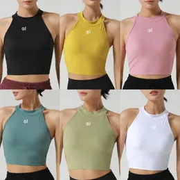 Kadınlar Aktif Giyim iç çamaşırı Yoga Yumuşak Üst Sütyen Tank Kadın Spor Sütyen Sütesiz Lezzeti Yüksek Boyun Sütyen Yeleği