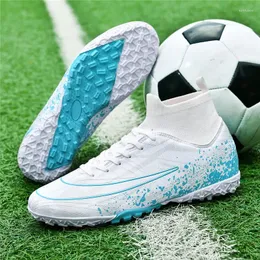 American Football Shoes Soccer Society für Männer Boots Gras Anti-Rutsch im Freien im Freien Stollen Kinder Futsal Pro