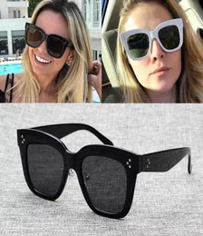 Jad New Fashion Women 41444 Havana Style Cool Square Sunglass Gradient Vintage Stairs Fire Dign Sunglass theSuntrbh7475500