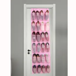 Xugar 24 карманная обувь пространство дверь висят организатор стойка стойка стена сумки для хранения шкафа семейство сэкономить космическое организация домашний декор