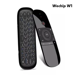 Tastaturen WeChip W1 Air Mouse 2.4g drahtloser Tastatur Fernbedienungssteuer