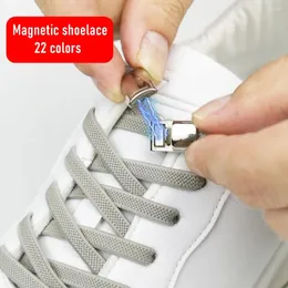 Schuhteile elastischer magnetischer 1 Sekundenschließende Schnürsenkel Kreativ schnell ohne Krawatte Kinder Erwachsene Unisex Shoelace Sneakers