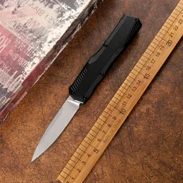 9000 OTF automatic folding knife 20CV blade 6061 T6 aluminum alloy handle camping outdoor self-defense tactical EDC kitchen fruit knife