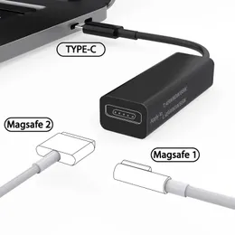 Adattatore di carica convertitore USB Tipo C a MagSafe 1 e 2 dispositivi compatibili con per MacBook Pro / Air