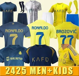 2024 2025 s-4xl al nassr futbol formaları shabab saudi mane 23 24 talisca gonzalo martinez konan fofana brozovic vincent söyle ronaldo ev uzakta al-nasr fc