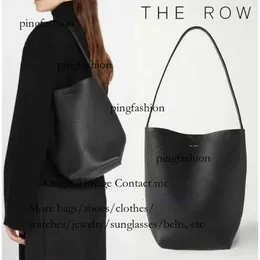 The Row Classic Trasse Totes Designer Torby Margaux 17 Real skórzanych krzyżowych nadwozia torebki na ramię plażę lage damski weekend męski