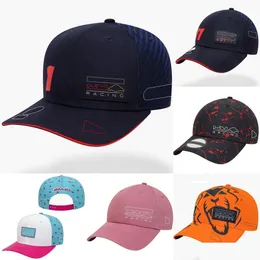 Abbigliamento motociclistico 2023 F1 Cap da corsa a squadra F1 Forma 1 UOMINA DONNA CASUALE CASUAL BASEBALL MARCHIO SPEGNO DI GRUCDI