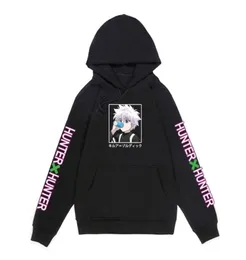 شارع الشوارع هنتر X Hunter الرجال نساء pullovers هوديس من النوع الثقيل Killua Zoldyck Hisoka 90s Anime Hoody Streetwear Tops X06015622695