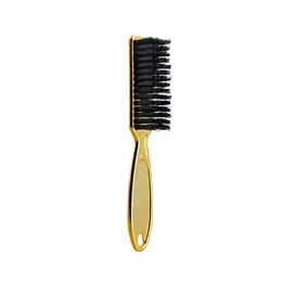 2024 manico in plastica parrucchiere morbido per capelli morbidi pulizia del barbiere duster per capelli rimovi pettini strumenti di acconciatura pettine per capelli
