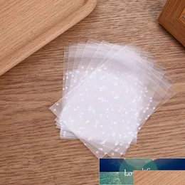 포장 가방 도매 투명 도트 소형 100pcs 음식 포장 명확한 신선한 건방