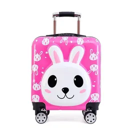 20-inch Primary School Student Luggage Cartoon Children's Trolley Case Printed Gift 18-inch Children's Boarding Suitcase Men's And Women's S