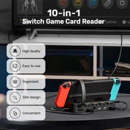 4-in-1 Game Card Reader for Switch OLED/Switch Quickly Switch