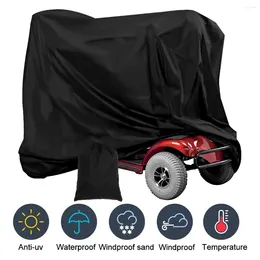 Raincoats Mobility Scooter Cover Waterproof Wheelchair Storage 190D Oxford Fabric Rain Protector From Dust Dirt Snow Sun Rays