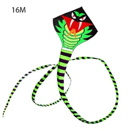 Accessori per aquiloni serpente kite giocattolo lungo la coda lunga esterna primaverile giocattolo per adulti parco WX5.21