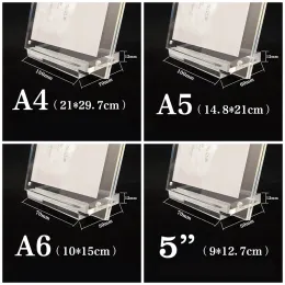 Acrilico Crystal Clear Price Tag Clip Clip Taglie Tabella Distanne MENU MENUSI