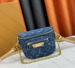 Mini cowboy bumbag borsetta da donna designer sacca in giro per la donna stampa floreale fiore macella