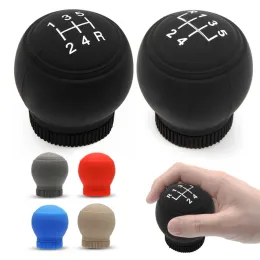 For VW Golf Bora Jetta Passat Silicone 5/6 Gear Head Protective Case Shift Gear Knob Cover Stick Lever Shell Skin Universal