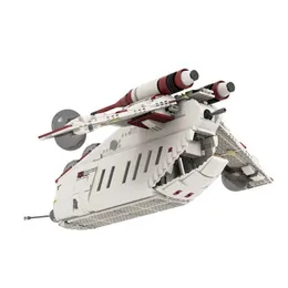 Aircraft Modle Moc Space Republic Gunship Set 75021 War Block Toys 1711 Combat Aircraft Brick Toys Gift Birthday S5452138