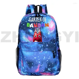 Backpack Creative Canvas Garten of Banban 2 Genç Kızlar için Kawaii College Öğrenci Çocuklar Kitap Çantası Dizüstü Çantası