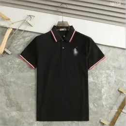 Высококачественная положилка мужская футболка с коротким рукавом бренд Лондон нью -йоркский чикагский рубашка поло.