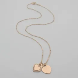 Bilezik kolye moda takı tasarımcısı cazibe kalp seti 18k altın kız sevgililer günü aşk hediyesi 1425 damla teslimat setleri dhnde