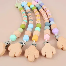 PACIFIER HOLDER CLIPS# PERSONISERAD NAMN NIPPLE CLIP CLICE CACTUS BEECH WOOD SILICONE PEELS FRI FRÅN BISPHENOL EN DIY Virtual Stand Baby Tugggåva D240521