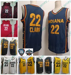 Iowa Hawkeyes Basketball Jersey NCAA Caitlin Clark 22 Sydney Affolter Molly Davis Hannah Stuelke S-3xl Pełne zszyte damskie damskie koszulki gorączkowe