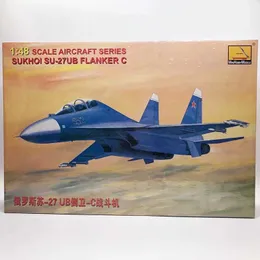 Aeronave Modle Hobby 1/48 Aircraft Series Russian Su-27ub Frank C-Type Kit 80301 S2452022