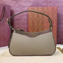 10a Lüks Tasarımcı Üst Tapı Yarım Ay Çantası Kadınlar Erkekler Gerçek Deri Çanta Çantaları Çapraz Koygun Koltuk Çantası Moda Tuval Debriyaj Tote Omuz Satchel Akşam Çantalar