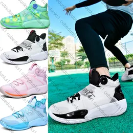 Harden basketball shoes practical professional sneakers anti slip and wear-resistant MD+rubber camouflage green blue pink black white outdoor training shoes 36-45