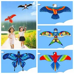 Kite Accessories Free delivery of PE kit childrens mini kit string line pocket kit interesting Gao ri yen ripstop flight kit rotating kit raia WX5.21