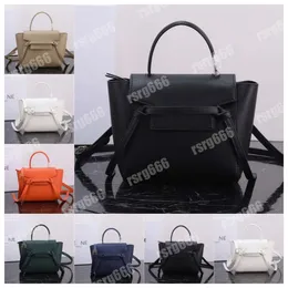 Nano Belt Shoulder 2Size S Handbag Ava Fashion Lady Designer Womens Pochette Leather Clutch Purse Crossbody Bags Man Top handtag vit väska S1
