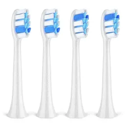 Fairywill Suitable For Model P11 T9 Good Quality Electric Toothbrush Heads 4pcs Replacement Heads With Soft Bush Heads 240509