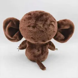 Ausgestopfte Plüschtiere 2023 Russland Film Cheburashka Monkey Toy 23cm Kawaii Baby Kinder Schlafbeschäftigung Puppenspielzeug für Kinder Geschenk Q0521