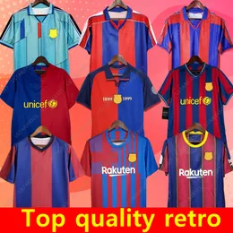 Ronaldinho retro piłka nożna Xavi 96 97 07 08 09 10 11 Ronaldo Rivaldo Guardiola Stoichkov Iniesta Messis 100th Maillot de Foot 12 13 14 15 16 17 18 19 20 koszulka piłkarska