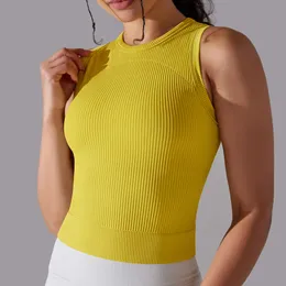 Lu Yoga Allinea il reggiseno senza cucitura Strict Gym Sport Bras Crop Top Yoga Attreghi da donna Sport Sports Ll Lemon Gym 2024