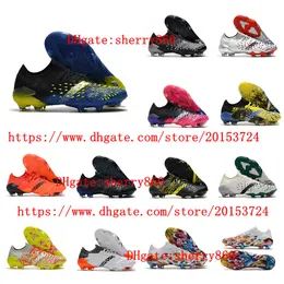 Soccer Shoes Football Boots Mens LOW FG Cleats Plating Sole Knit scarpe calcio Breathable outdoor