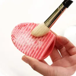 2024 Silikon Makeup Brushes Cleaning Pad Mat Brush Washing Tools Cosmetic Eyebrow Brush Cleaner Tool Scrubber Board Makeup Cleaning for Makeup Brush Scrubber