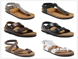 Yara New summer Cork slippers Men Women black flats sandals unisex Sandy beah casual outdoor sandals mixed color size 34456510488