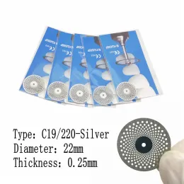 5st/Pack Dental Ultra-tunn dubbelsidig Sand Porslin Cutting Disc Mandrel Denspay Leverantör Diamond Poleringsverktyg