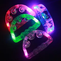 LED lampeggiante TAMBOURINE LIGHT SWAY TOYS GIOCHI PER PARTY GLOW BAMBINO PERSPETTA PERSPETTA BASSA