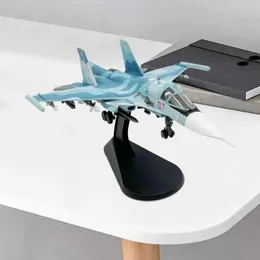 Aeronave Modle 1/100 SU35 Modelo de Avião Castão de Crianças Crianças Avião Miniatura de Toy Miniatura Para Commutação para Aviação de Desktop em casa S2452022