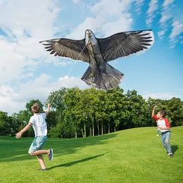 Eagle Kite Adult Scroll Drehen großer Kite Big Stunt Wind Professional Accessoires Kite Childrens Flight Outdoor Game Toys 240514