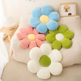 Algarida de 4050cm Pillow Flower Plush Mody Fished Loveliness Cushion Decorative Cushion Throw 240521