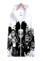 The Boondocks Hoodie 3D толстовка на молнии.