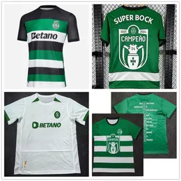 2024 Lisbon Football Jersey Championship Jersey 24 25 Sporting Special Jersey che commemora il 60 ° anniversario della vittoria della Coppa dei vincitori della Coppa del 1964