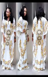 Tilapia yeni rahat gevşek kadınlar yaz elbise düz tasarım kraliyet Afrika tarzı dashiki elastik büyük elbise mx1907275078254