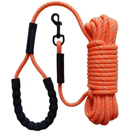 2/3/5/10/15/20M Dog Leash Long Piet Frenello riflettente per piccolo medio Cagnotto per cani da esterno Caglie ad addestramento per cani da passeggio 240518 240518