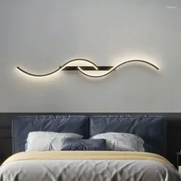 Wandlampe einfache LED -Kronleuchter Beleuchtung Horizontal hängen vertikales Wohnzimmer Esshauslampen